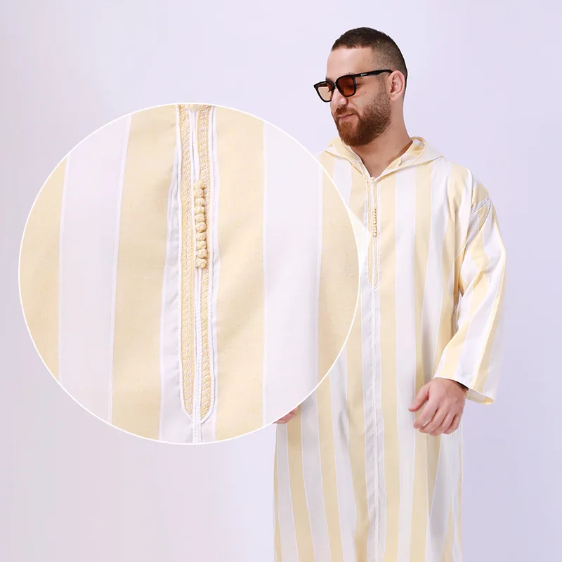Muslim Men Clothing Fashion Jubba Thobe Abaya Musulmane Pour Homme Kaftan Looser Dress Dubai Saudi Arabia Pakistan Islamic Robe