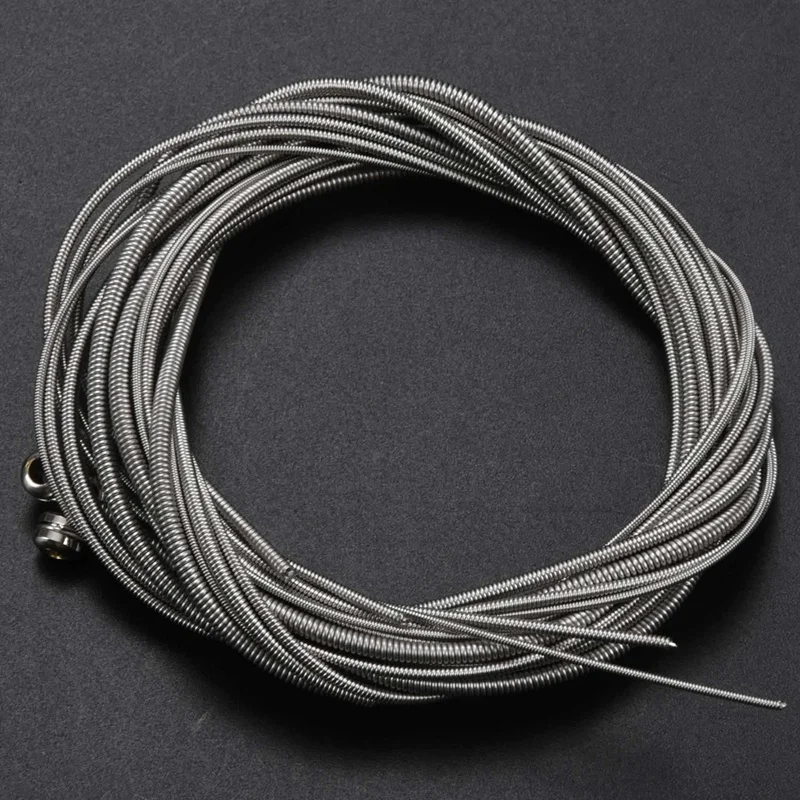 

40 Pcs Stainless Steel Bass Strings Bass Guitar Parts Accessories Guitar String Silver Plated Gauge Bass Guitar