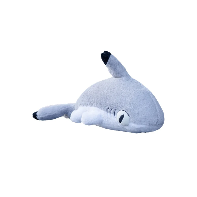 

70cm Kawaii Sea Animal Shark Cat Plush Toy Doll Pillow Soft Sofa Decoration Cute Baby Kid Girlfriend Birthday Companion Toy