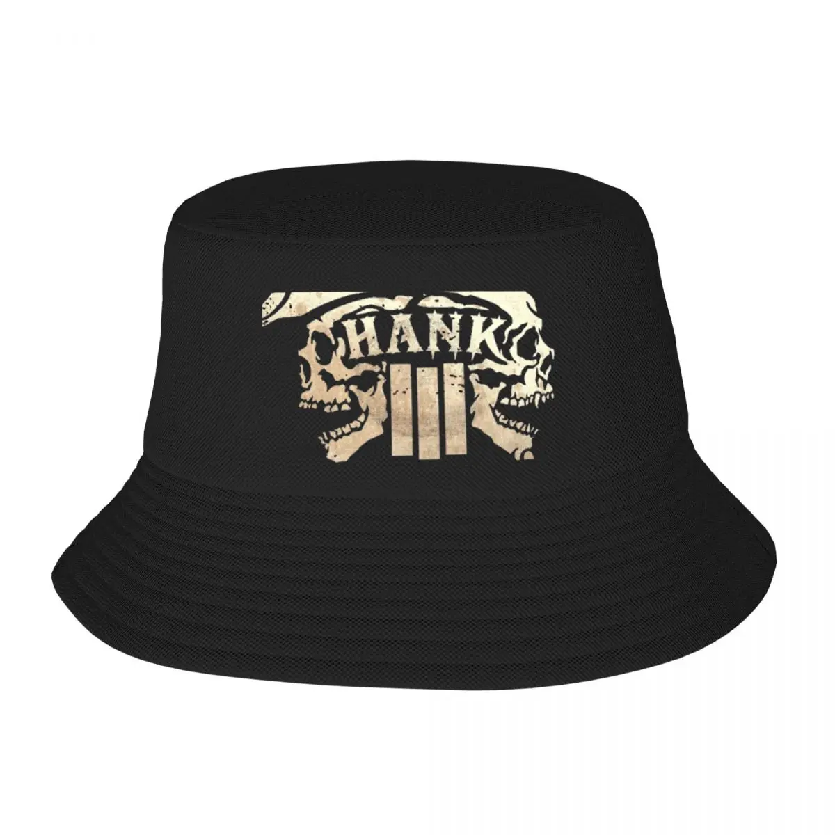 LutherStamm Hank Williams III Logo Мужская шляпа-ведро с графическим рисунком Cadeau Chaud Пляжная