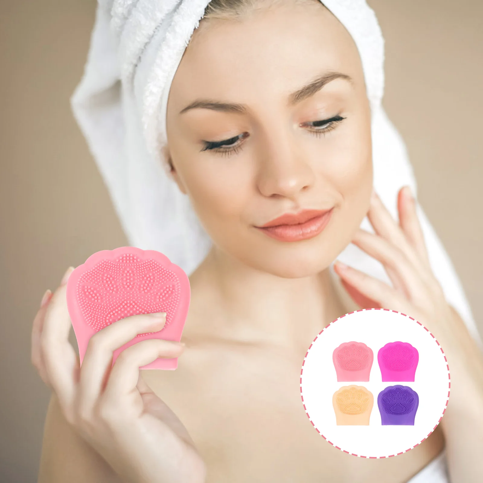 

Brush Facial Silicone Cleansing Face Cleanerskin Lady Digitalmakeup Wash Removel Scrubber Exfoliating Burshes Tool