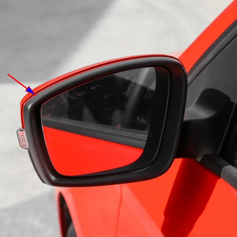 

Боковое крыло автомобиля зеркальный корпус отделка рамка держатель корпус для Skoda Fabia 2015-2017 Rapid 2018-2020 Модификация аксессуары