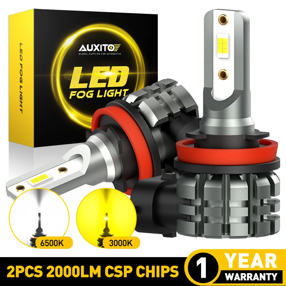 Светодиодные противотуманные фары H11 H8 Canbus H10 HB3 9005 HB4 9006 для Peugeot 206 208 307 308 VW Golf 4 Passat