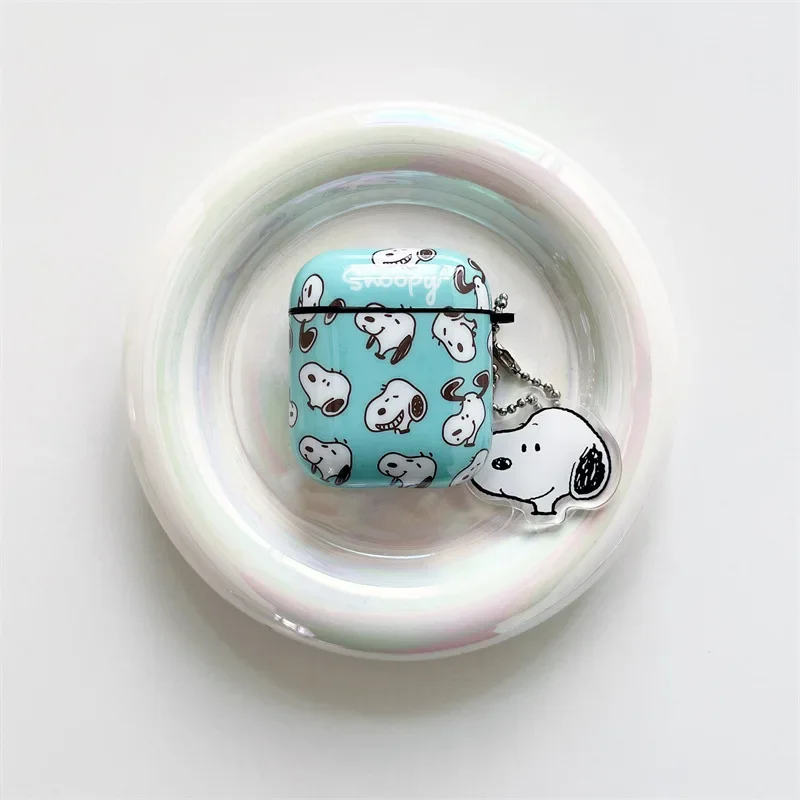 Фото Snoopy наушники для Airpods Pro, Силиконовая Bluetooth-гарнитура, милые мягкие Аксессуары для Airpods 1/2/3, защитный чехол, аксессуары №4
