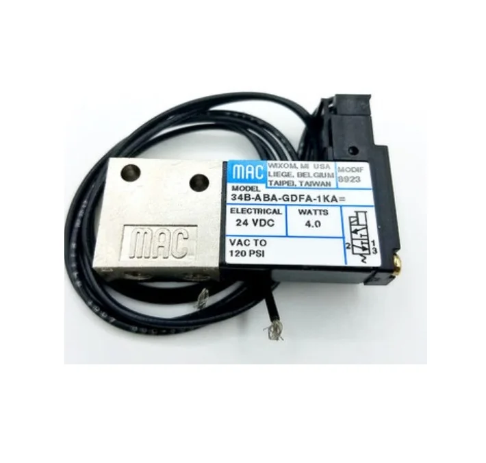 

New Original MAC Solenoid valve 34B-L00-GEMC-1KA ready for shipment