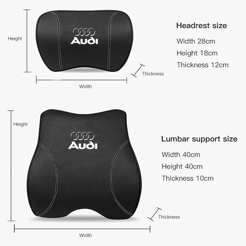 Высококачественная кожаная Автомобильная подголовник поясная подушка