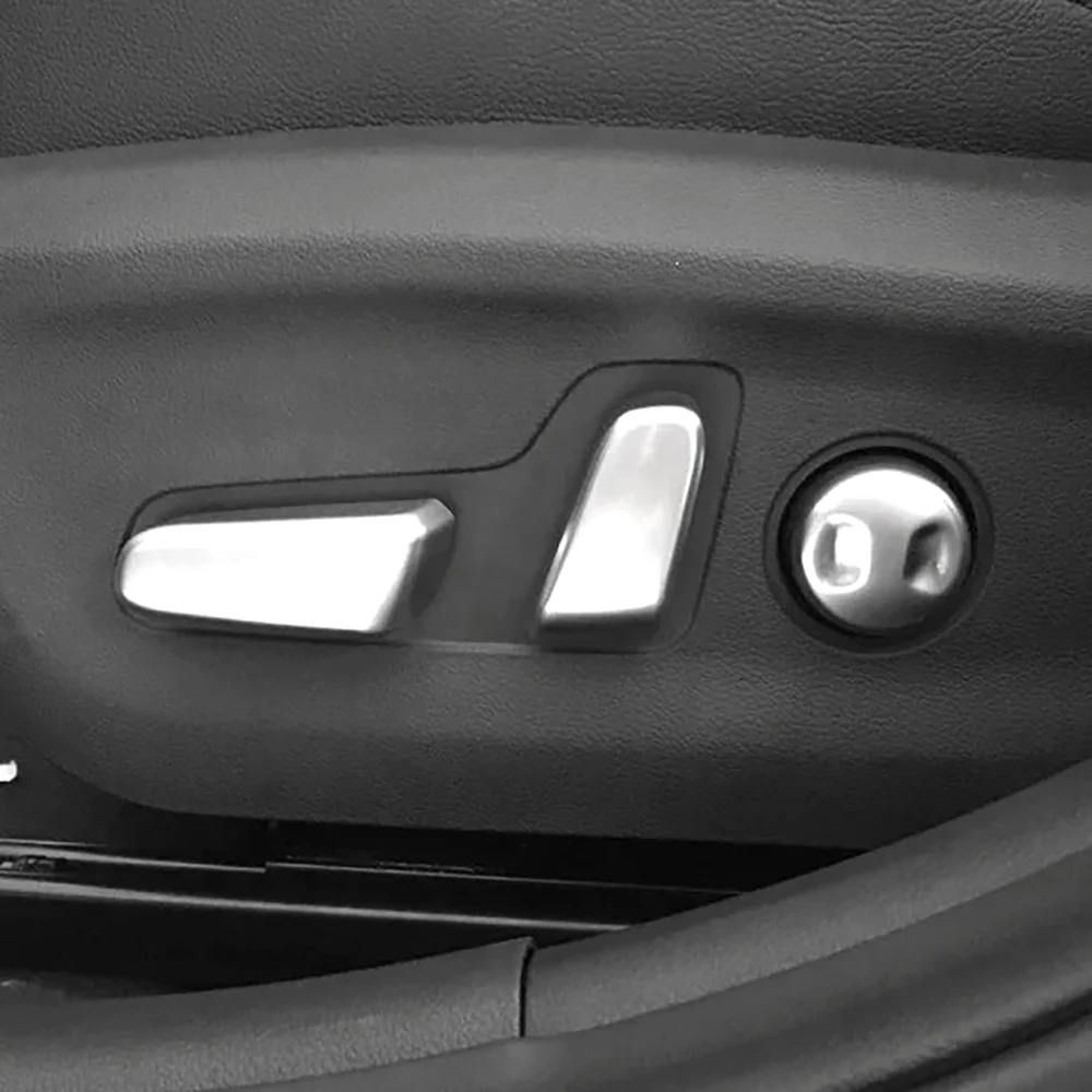 

Accessories For 2016-2019 Hyundai Elantra Chrome Seat Switch Cover Trim