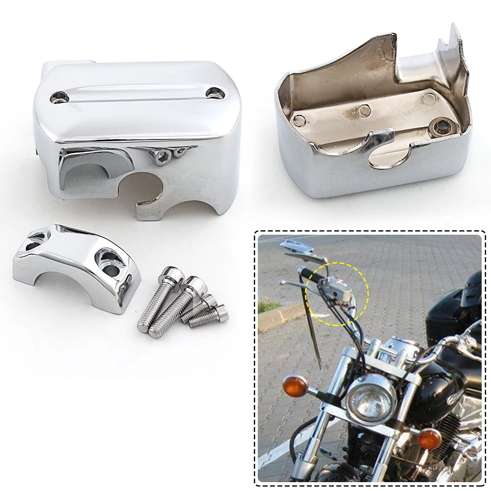 Новинка Хромированная передняя Тормозная муфта мотоцикла главный цилиндр