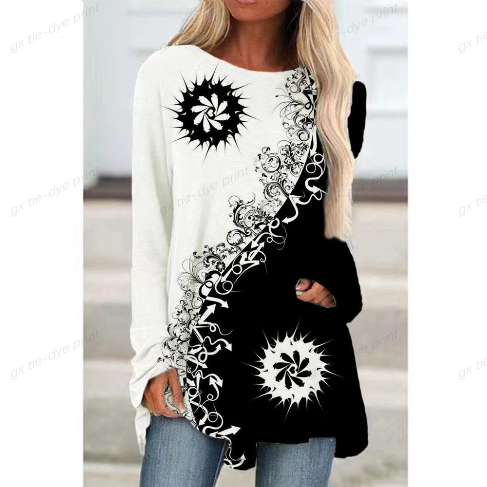 

Футболка с цветочным принтом в стиле ретро 90-х годов