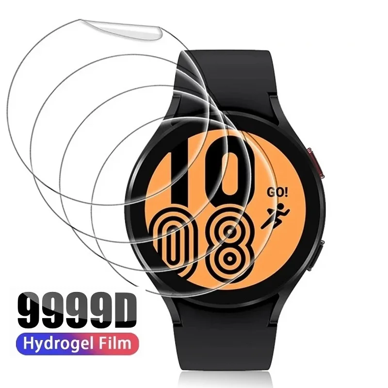 

5PCS 9D Curved Soft Hydrogel Film For Samsung Galaxy Watch 6 40MM 44MM Sumsung Glaxy Watch6 43MM 47MM Screen Protector Not Glass