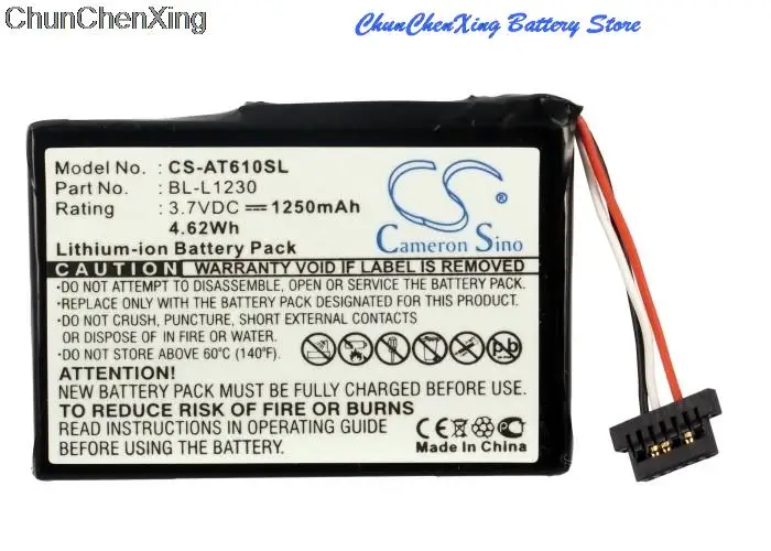 

1250mAh Battery BL-L1230 for Airis T610, T620, T920, T920A, T920E, T920EF