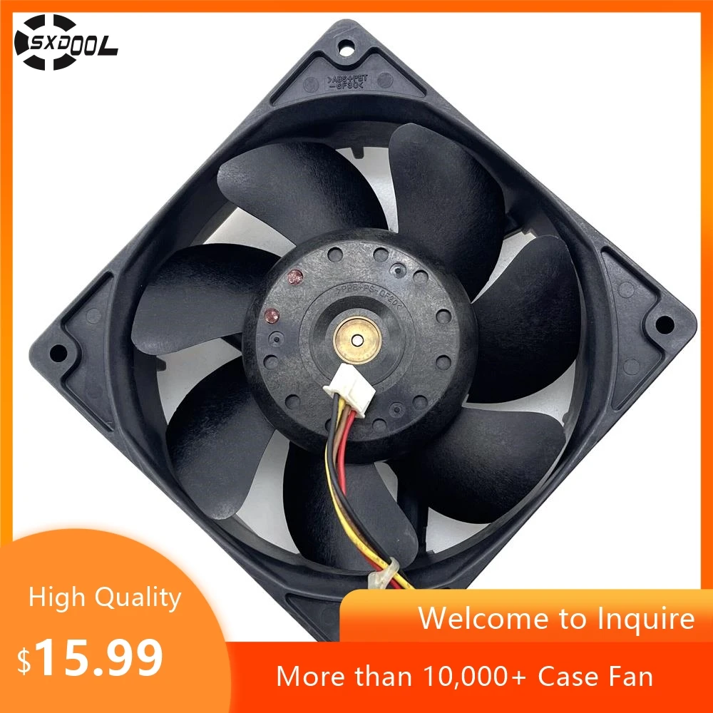 120 мм 12038 12 В 9G1212HG105 Серверный вентилятор с двумя шарикоподшипниками 120x120x38 высокий