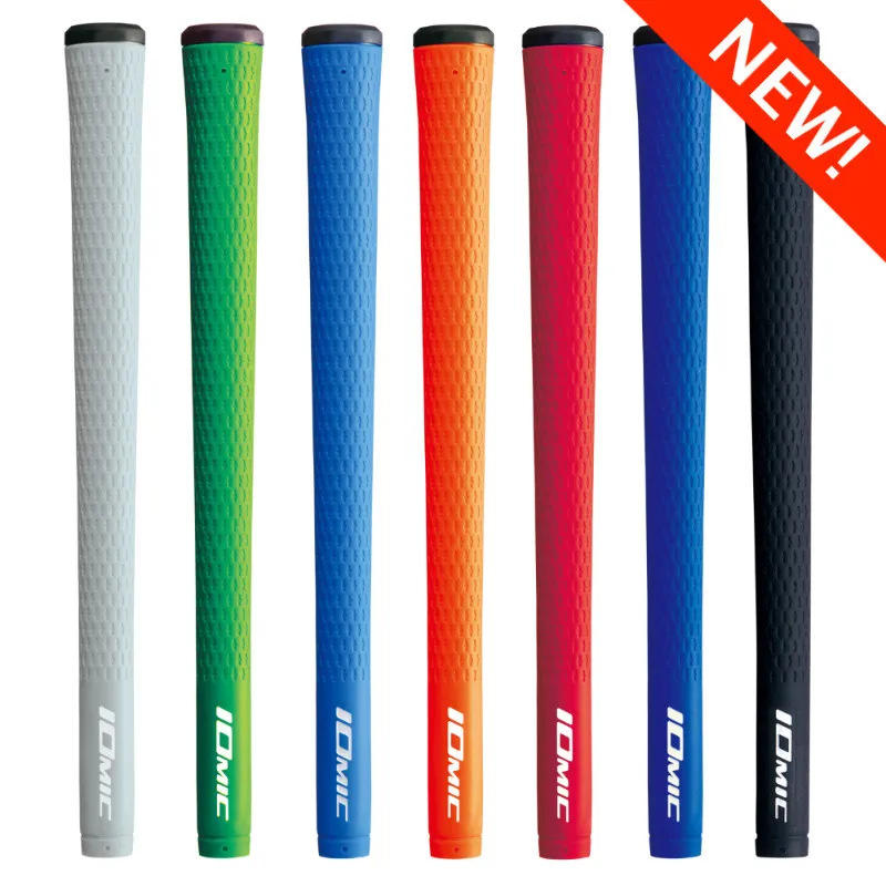 

10PCS IOMIC STICKY 2.3 Golf Grips Universal Rubber Golf Grips 9 Colors Choice