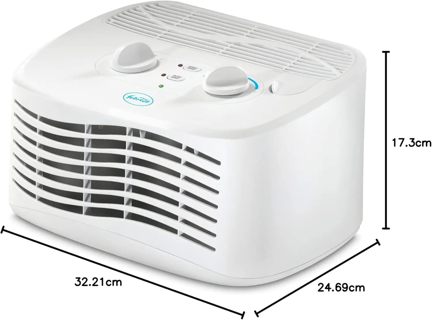 Очиститель воздуха Febreze HEPA-типа для дома спальни небольшой комнаты и домашних