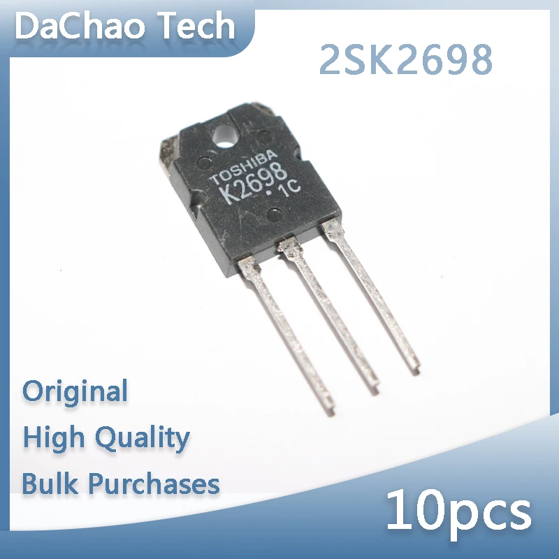 

10 шт. 2SK2698 K2698 15A 500V 150W Toshiba TO-3P оригинальный новый