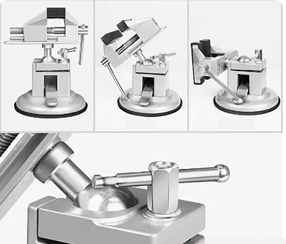 Тиски сверхмощный Небольшой Фиксированный кронштейн для верстака универсальный