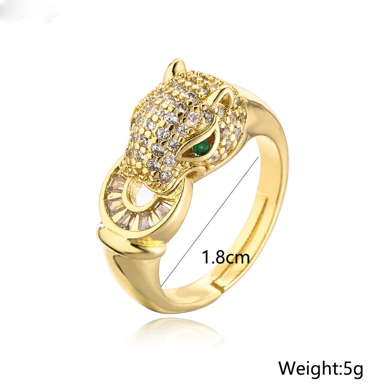 Ювелирные изделия Bobokiki Европейская и американская мода леопардовая титановая