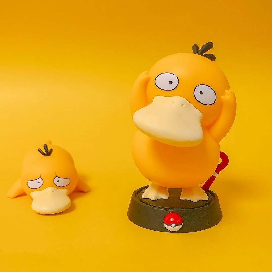 

2 Style Pokemon Action Figure Monsters Question Mark Psyduck Model Children Genuine Cute Kid Toys For Boys Christmas Gift