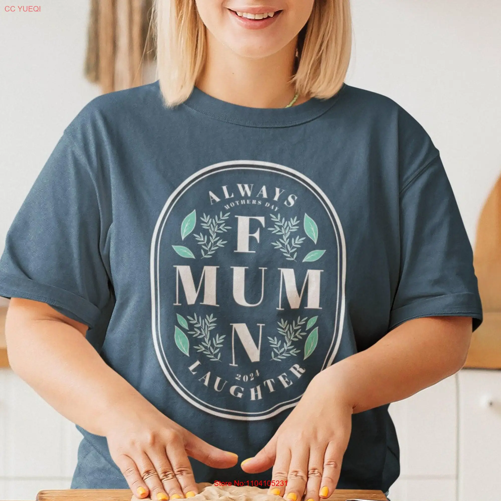 Футболка с надписью Always Mum Step Softstyle длинными или короткими рукавами