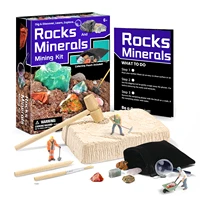 gemstone dig kit digging adventure toy kit educational toys science kit including digging tools discovery gemstone toy set for