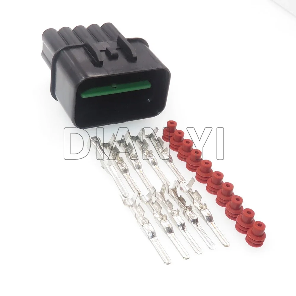 

1 комплект, 10-контактная автомобильная электрическая розетка, автоматический герметичный адаптер переменного тока в сборе PB625-10027 PB621-10020, автомобильный разъем провода