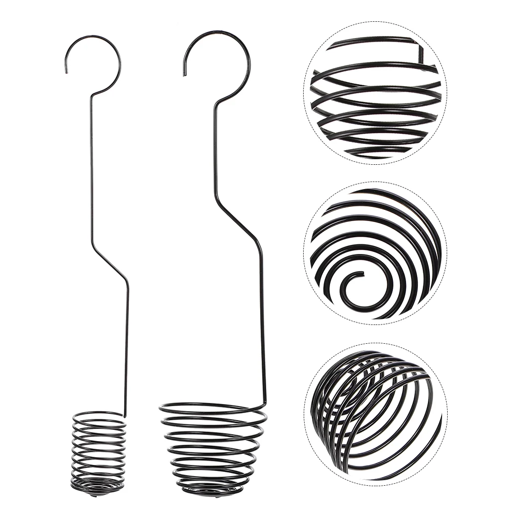 

2 Pcs Hanging Planter Stand Cord Holders Air Vase Hook Glass Tillandsia Terrarium