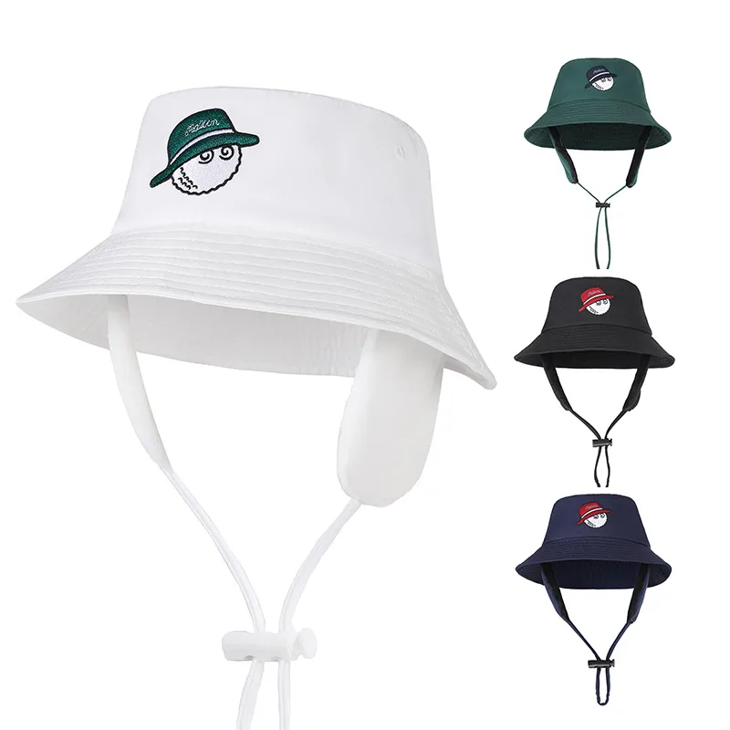 

2023 new fishing cap golf ear protection winter hot fishing cap big brim fashionable simple versatile