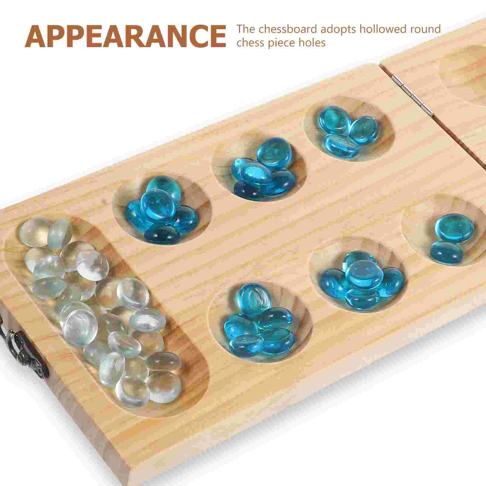 Учебные шахматы Mancala игрушка настольная игра деревянные складные семейные игры
