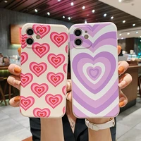 love heart phone case for iphone 13 pro max 12 mini 11 shockproof back cover for iphone 8 plus 7 6s 6 xr xs max x se 2020 shield