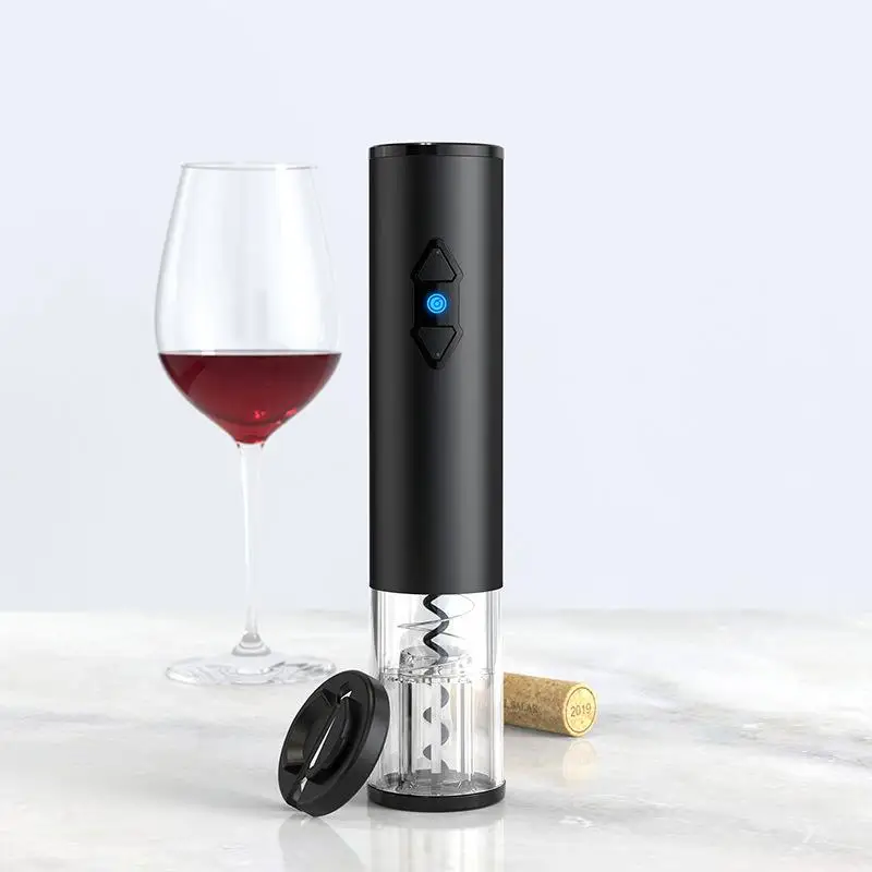 

Electric Red Wine Corkscrew Automatic Grape Wine Bottle Opener Illuminated Foil Cutter Take Out Cork Kitchen Gadgets Keychain