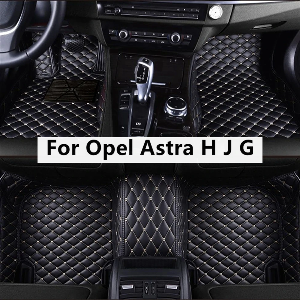 

Однотонные алмазные напольные коврики на заказ для Opel Astra H J G Foot Coche, аксессуары, коврики