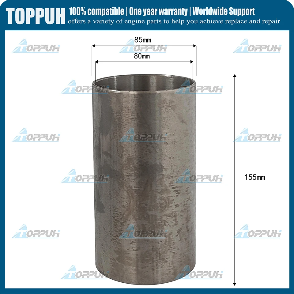 Комплект для капитального ремонта двигателя 3KR1 экскаватора Isuzu 3KR1-EA14 Hitachi EX20 EX22