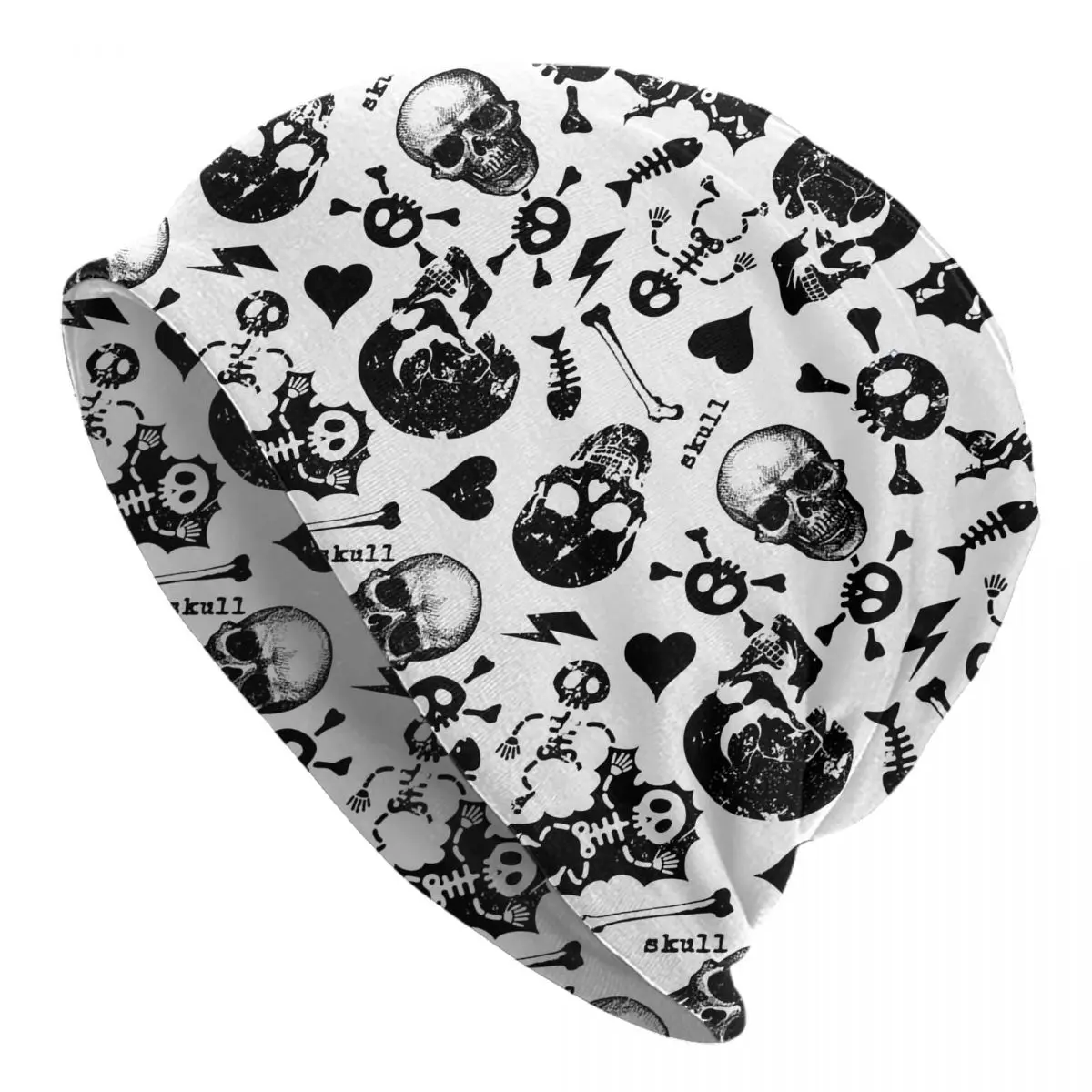 

Шапка-бини в готическом стиле, на осень/зиму