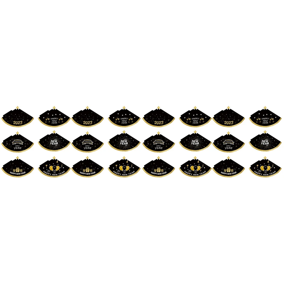 

Hats New Paper Party Yearadults Years Cone Happy Supplies 2023 Favors Eve