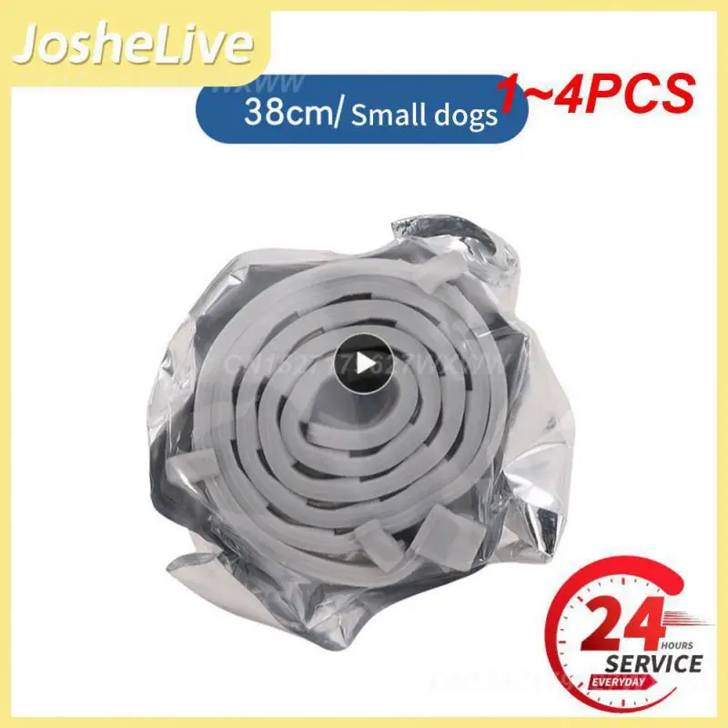 

1~4PCS Extendable Pet Flea Collar Antiparasitic Necklace Personalized Anti Flea And Tick Big Dog Puppy Cat Anti-Flea Collar