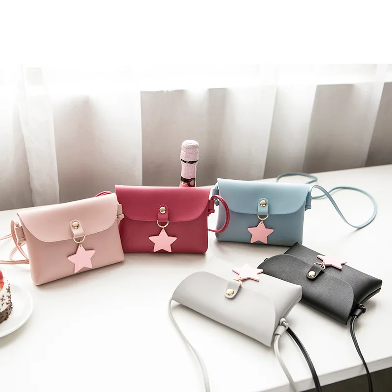 2023ladies bag Korean version new star charm mobile phone bag shoulder bag foreign trade small bag
