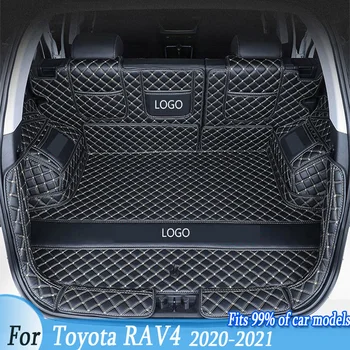For Toyota RAV4 RAV 4 XA50 XA 50 2020 2021 Car Accessories Trunk Protection Leather Mat Catpet Interior Cover Part Protector