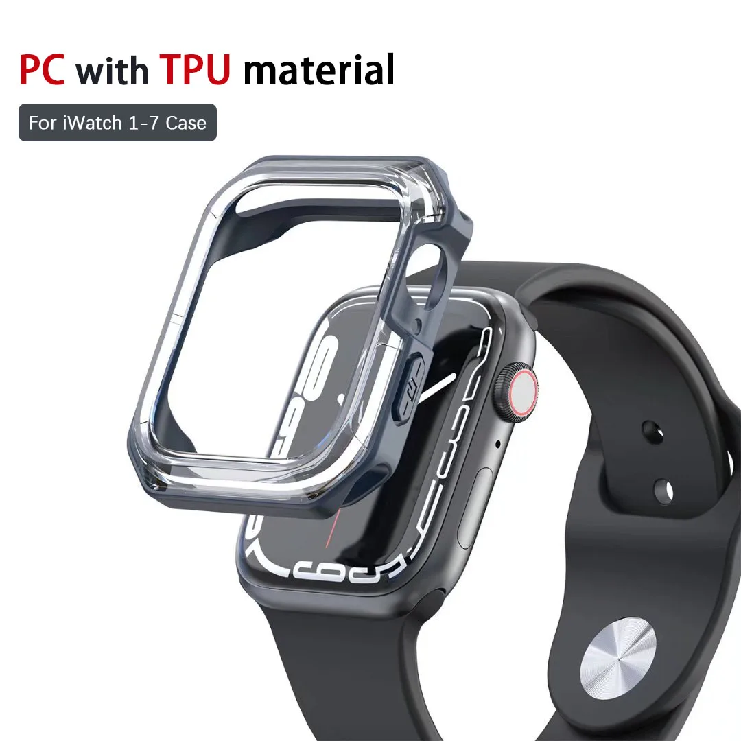 Чехол-бампер для iwatch 7 SE 6 5 4 44 45 41 42 38 40 мм |