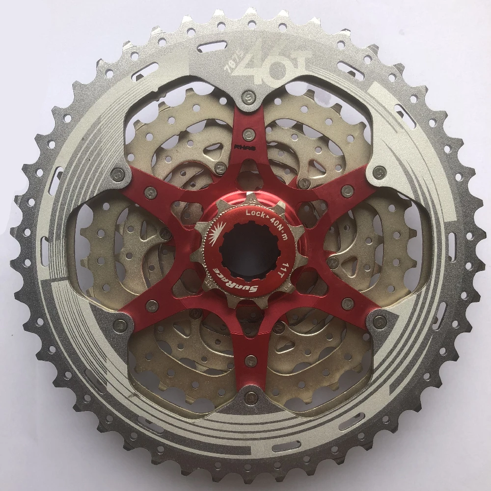 Кассета велосипедная Sunrace 10 скоростей CSMS3 CSMX3 11-40T 42T 46T 51T S 10V для маховика Shimano SRAM M8000
