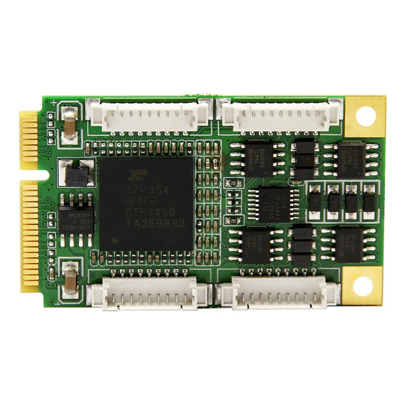 UOTEK Industrial Mini PCI-E к фотографиям серийная карта PCIE PCI Express RS485 RS422 4 порта