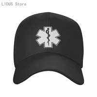 fashion hats emt paramedic emergency medical services printing baseball cap men and women summer caps new youth sun hat