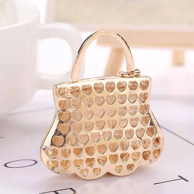 Лидер продаж корейский брелок стразы из сплава модель сумочки украшение для