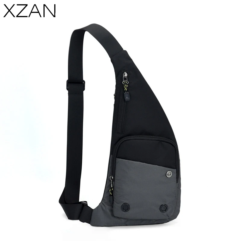 

Men‘s New Trendy Casual Shoulder Bag Travel Sports Outdoor Pack Messenger Crossbody Sling Chest Bag Pack For Male Female