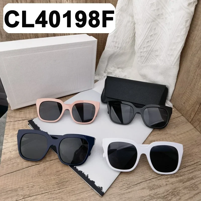 

Нежные солнцезащитные очки YUUMI CL40198F для мужчин и женщин, роскошные брендовые солнцезащитные очки, дизайнерские уличные винтажные очки Monst в тренде UV400