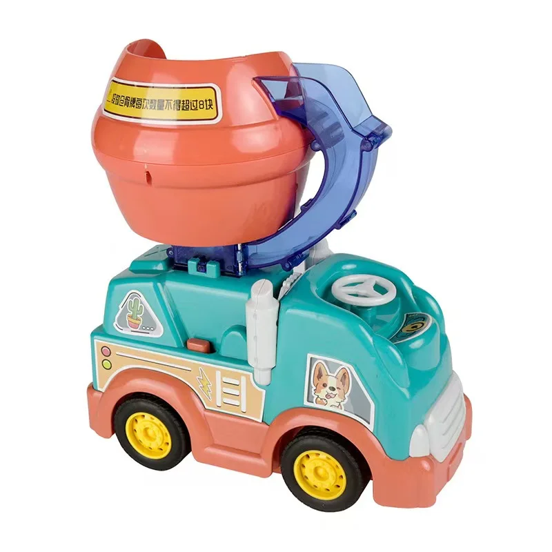 Автоматический набор поездов-домино игрушки кирпичные блоки наборы 102