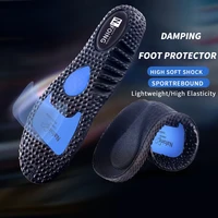 eva orthopedic sports insoles soft elastic sneakers insoles for men women running breathable shock absorption shoe sole pads