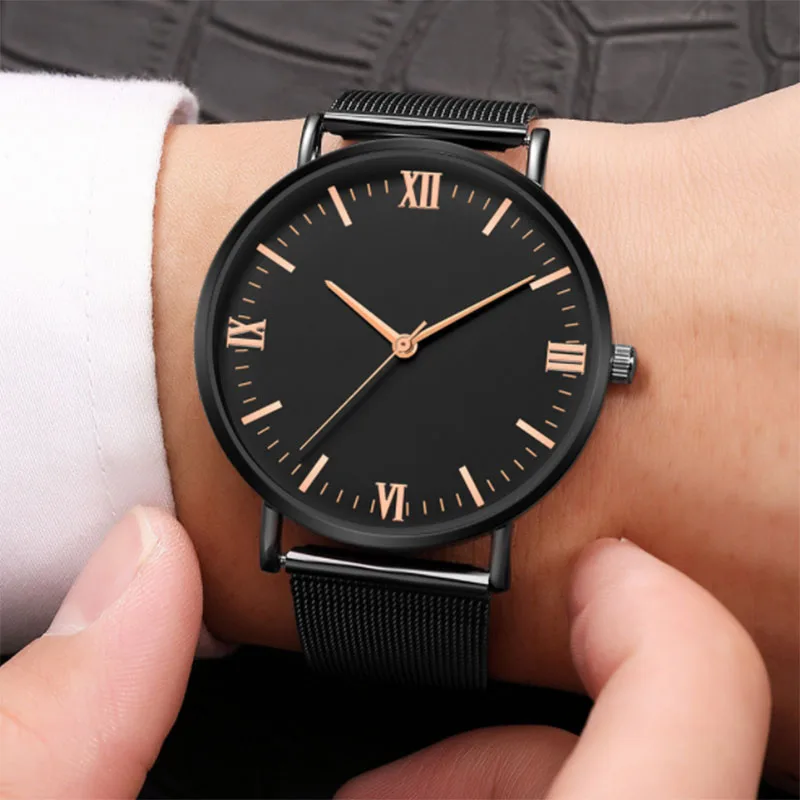 

Luxury Quartz Watch men Bracelet Watches Top Brand Casual Quartz Watch Steel Wristwatch