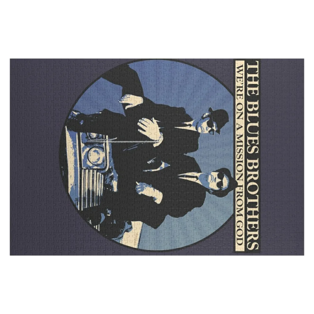 Пазл Blues Brothers Mission From God Woodens для взрослых деревянный пазл детей и по