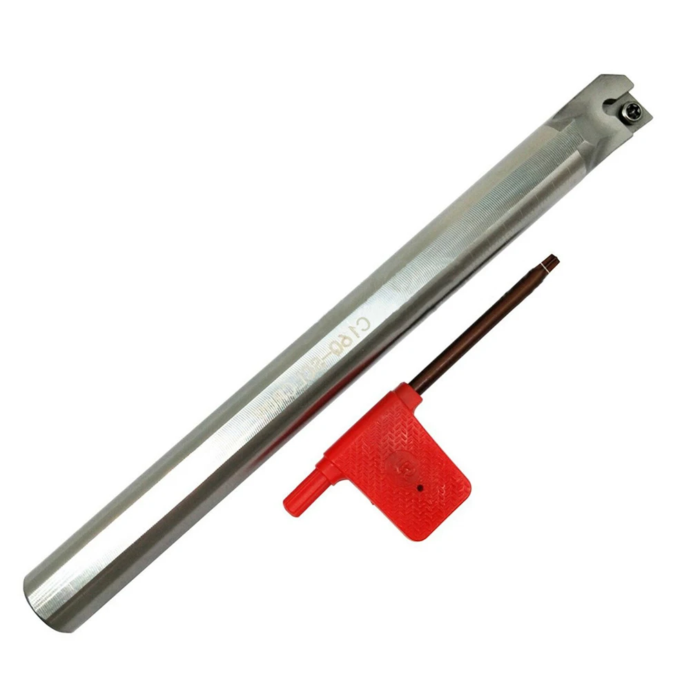 

Turning Tool Holder T15 Wrench Factory Workshop Anti-Shocking C16Q-SCLCR09 Carbide Holders Solid Tungsten Steel