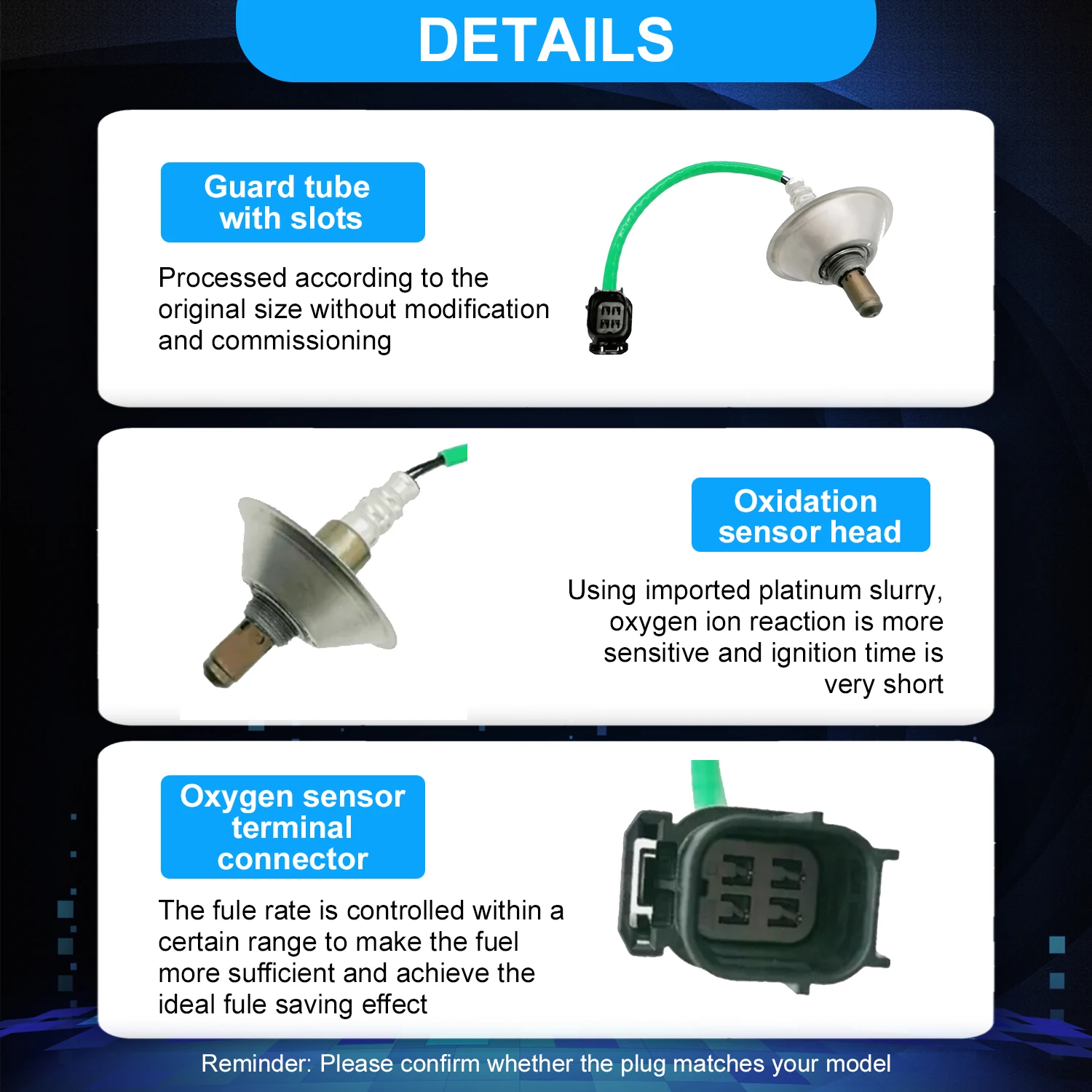 Восходящий лямбда воздушный топливный датчик O2 кислородный 234-9077 36531-RB0-003 для 2009